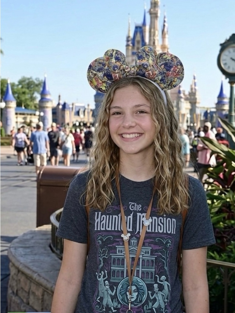 Disney Inspired Haunted Mansion & Villains Puffed Minnie Mouse Ears Headband